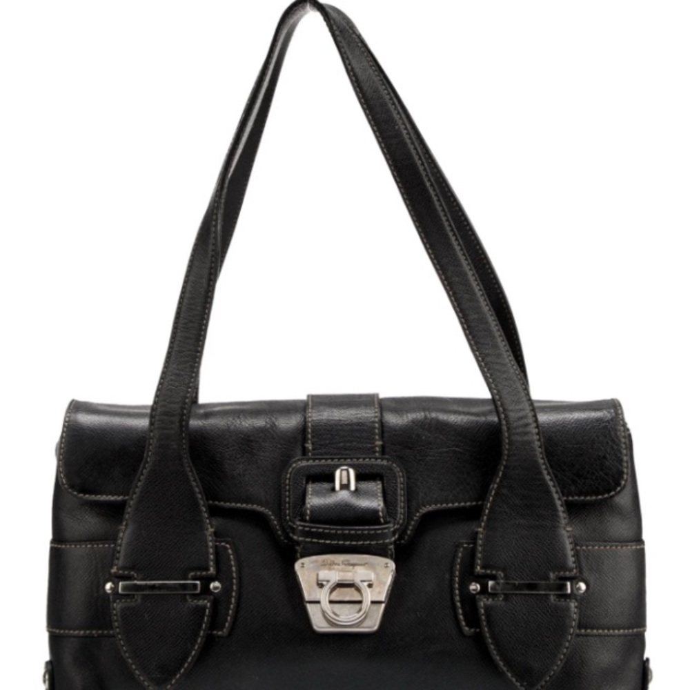 Salvatore Ferragamo Leather Shoulder Bag